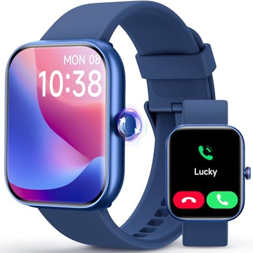 Smart Watch for Android iOS Phones, 1.91’’ HD Display Smartwatch for Women Men Built-in Alexa(Answer/Make Calls), Fitness&Sleep Tracker, Heart Rate Monitor, 115+ Activity Mode