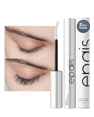 EPAIS Essential Eyelash Growth Serum, Jumbo Size 15ml/0.5fl.oz - Safe & Gentle Lashes Care, Nutrient Formula for Longer, Fuller, Thicker in 2 Weeks, To Grow Lashes Natural Longer, Non-Prostaglandin
