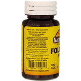 Nature`s Blend Folic Acid 1000mcg Tablets 100 Count (2 Pack)