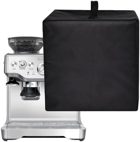 Espresso Machine Cover Heavy Duty Heat Resistant Waterproof Protective Coffee Machine Cover Compatible with Breville Barista Express Espresso Machine BES870XL/Pro Espresso Machine BES878BSS/BES880BSS