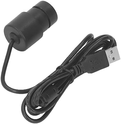 FTVOGUE Electronic Eyepiece 2MP Digital USB Microscope Camera, Two Modes, Clear Image, Black, LED, Plastic, Metal