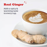 Pocas Instant Ginger Latte Tea Packets - Real Ginger Instant Tea Blended with Creamer, Green Tea, Pure Cane Sugar, and Milk for a Creamy, Zesty, Soothing Ginger Tea Instant Latte, 20 Count (Pack of 2)