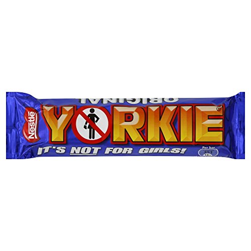 Nestle Yorkie Original Milk Chocolate, 46g (Pack of 12)