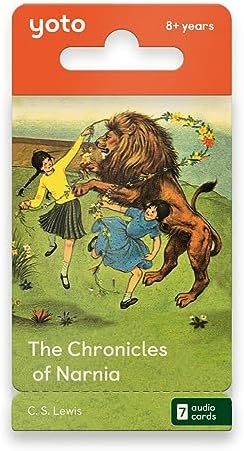 Yoto The Chronicles of Narnia by C. S. Lewis – 7 Kids Audio Cards for Use with Player & Mini All-in-1 Audio Device, Screen-Free Listening with Fun Stories for Playtime, Bedtime & Travel, Ages 8+