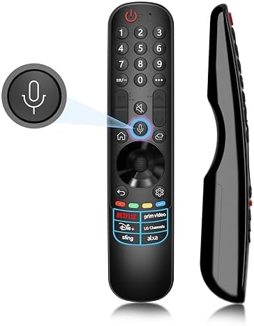 MR23 Magic Remote for LG-TV-Remote, Universal Replacement with Pointer and Voice Function, Compatible for LG 2019-2024 UHD OLED QNED NanoCell 4K 8K Smart TVs