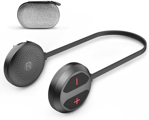 Bluetooth 5.3 Ski Helmet Headphones, 20H Working Time, IPX6 Waterproof, Built-in Mic, HD Speaker Chip, Ice-Resistant Down to -4℉ for Skiing, Snowboarding, Mountain Biking, Climbing