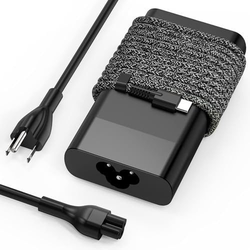 New Slim 90W USB C Laptop Charger for HP Spectre x360,EliteBook 1040 G4,HP 904082-003 ADP-90FE TPN-DA08 2LN85AA 2LN85AA#ABA 904144-850 L45440-003 Fast Charging Type C Travel Laptop Power Adapter