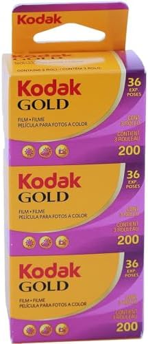 KODAK GOLD 200 Film / 3 pack / GB135-36-Vertical packaging