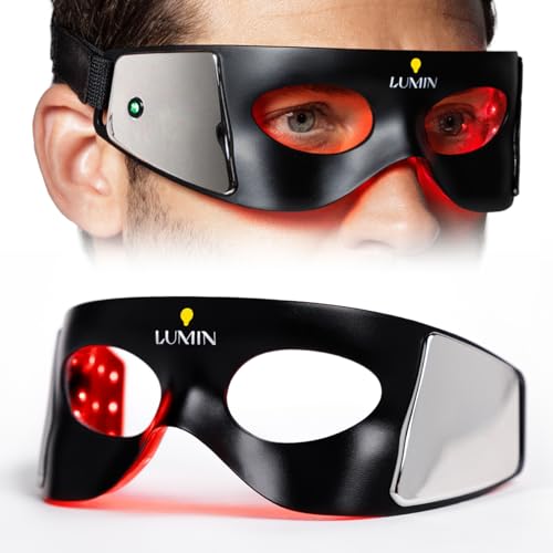 Luminator LED Eye Mask for Men and Women Skincare - Anti-Aging, Boost Collagen, Reduce Dark Circles & Wrinkles, Red Light Therapy for Under-Eye Treatment & Rejuvenation - Only 3 Minutes a Day