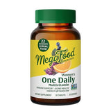 MegaFood Women's One Daily Multivitamin for Women - with Iron, B Complex, Vitamin C, Vitamin D, Biotin and More - Plus Real Food - Immune Support Supplement - Bone Health - Vegetarian - 30 Tabs