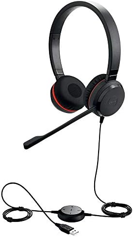 Jabra Evolve 30 II Duo UC - Professional Unified Communicaton Headset (Renewed)