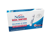 Nozin® Nasal Sanitizer® Antiseptic Popswab® Ampules 10ct Pack | Kills 99.99% of Germs | Alcohol Based 62%