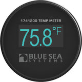 Blue Sea Systems 1741200 Mini OLED Temperature Monitor 12/24V DC, Blue