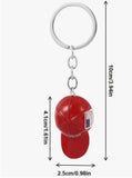 MAGA & Trump Apparel Keychain MAGA Trump 2024 Show Your Support for Trump Everywhere You Go (Red MAGA Hat, 2 pack)