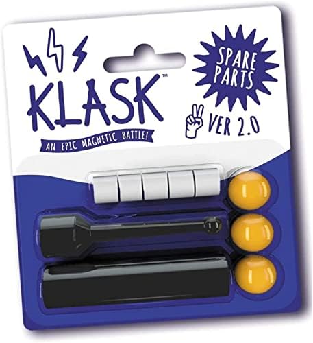 KLASK Game Spare Part Set 2.0 - for KLASK and KLASK 4 The Magnetic Party Game of Skill for Kids and Adults of All Ages
