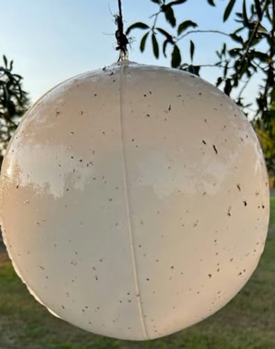 Bug Ball Mosquito Solar Light Ball Replacement Ball, 4 Pack - Odorless Eco-Friendly, Flying and Insect Trap with NO Pesticides or Electricity Needed, Kid and Pet Safe