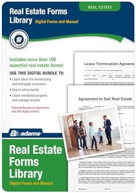 Adams Real Estate Forms Library, Downloadable Product Details on Packaging (SS502)