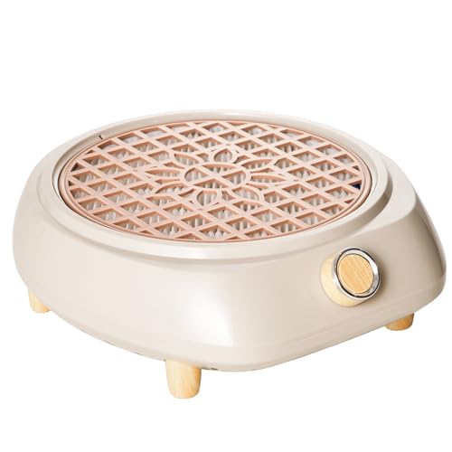 Nail Dust Collector for Nail Tech - Quiet & Powerful 3rd Generation Vacuum Nail Fan Dust Collector Vent, Must Have Nails Tools & Accessories for Nail Art, Professional Nail Tech Supplies