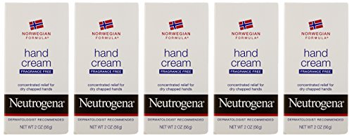 Neutrogena Hand Cream Norwegian Formula, 2 Oz (5 pack)