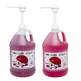 Mix & Match Sno-Cone Syrup W/Pumps (Four Gallons)