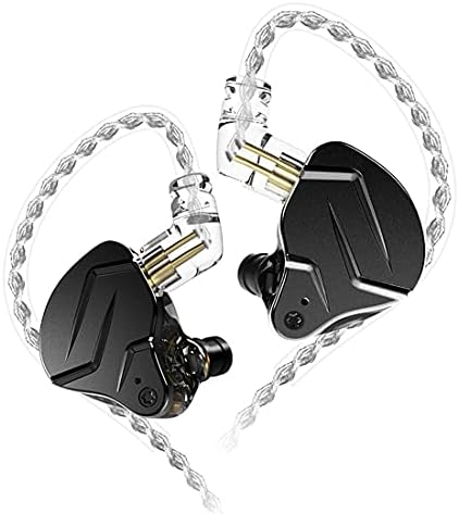 KZ ZSN Pro X Dual Driver in Ear Earphone 1BA 1DD Wired Earphone HiFi Sport Gaming Earbuds Headphones Compatibility for Phone Computer Tablet