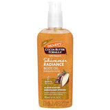 Palmer's Cocoa Butter Formula Shimmer Body Oil with Vitamin E, 5.1 Fl Oz, Radiance Body Oil for Glowing Skin, Enhances Dark Tones & Tans, Hydrating