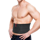 ORTONYX Premium Umbilical Hernia Belt for Men and Women / 6.25" Abdominal Binder With Hernia Support Pad - Navel Ventral Epigastric Incisional and Belly Button Hernias - Black OX5241-L/XL