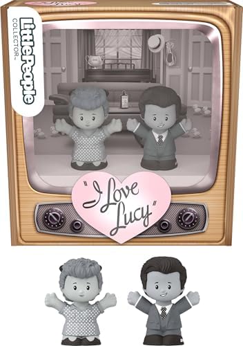 Fisher-Price Little People Collector I Love Lucy: Lucy and Ricky Special Edition Figure Set for Adults & Fans in Display Package