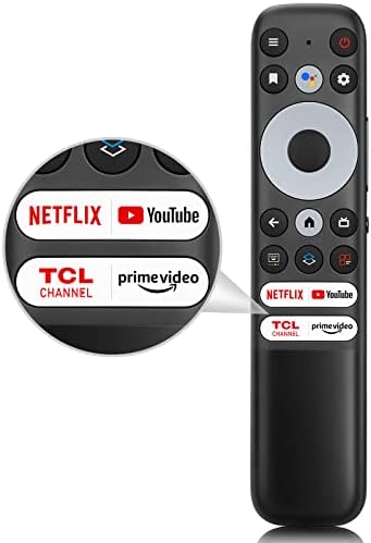 Remote-Control for TCL-TV-Replacement Voice for TCL Google Android Smart TV
