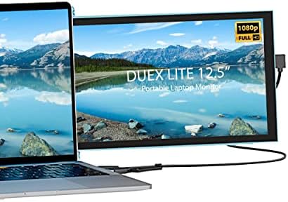 Mobile Pixels DUEX Lite 12.5" Full HD 60Hz LCD Monitor Sky Blue 1011005P07 , (Renewed)