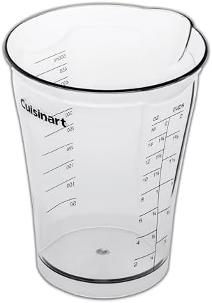 Cuisinart CSB-79MC Replacement Measuring Cup for Smart Stick Hand Blender Fits Model CSB-79 Only OEM
