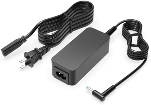 UL Listed 45W AC Adapter Charger Fit for HP 17-byxxx 17-akxxx 17-anxxx 17-bsxxx 17-caxxx 17-cpxxx 17-cnxxx 17-GXXX 17-pxxx 17-yxxx 17-x0xxx 17-x1xxx Laptop Power Supply Cord 19.5V 2.31A