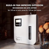 The Magic Scent Diffuser - Air Machine for Home & Commercial Use, Covers 2000 sq. ft., Nebulizing HVAC or Portable Large Room Waterless Diffusers 100ml Aroma Oil Included