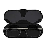 ThinOptics Unisex Adult Glasses Reading, Regular Case / Rectangle Black, (1.50) US