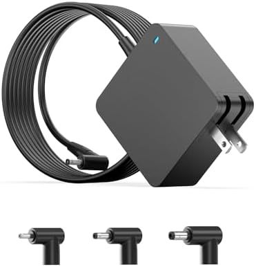 Charger for Asus Laptop Computer (Certified by UL), Vivobook, Zenbook, Chromebook Notebook Replacement, Round Connector, 65W, 45W, 33W