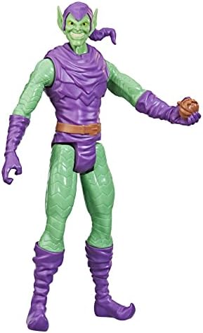 Marvel Titan Hero Series Green Goblin Toy 12-Inch-Scale Collectible Action Figure, Kids Ages 4 and Up