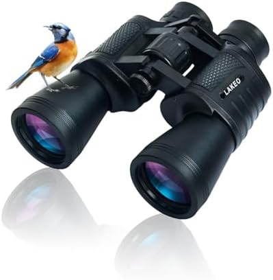 30x50 High Powered Binoculars for Adults, Waterproof Compact Binoculars with Low Light Vision for Bird Watching Hunting Football Games Travel Stargazing Cruise with Carrying Bag