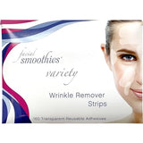 Smoothies Variety Anti Wrinkle Patches for Face Overnight – Face Tape for Forehead, Elevens, Crows Feet, and Lip Lines, 160 Count per Box – Made in the USA
