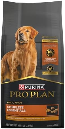 Purina Pro Plan Complete Essentials Shredded Blend Chicken and Rice Dog Food Dry Formula with Probiotics for Dogs - 5 lb.