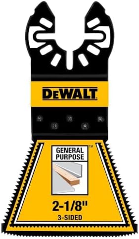 DEWALT 2 1/8' 3-Sided General Purpose Oscillating Tool Blade (DWA4283)