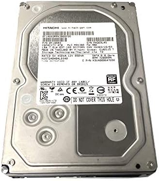 Hitachi Ultrastar 7K4000 4 Terabyte 4TB SATA 7200RPM 64MB Hard Drive - 0F14683 (Renewed)