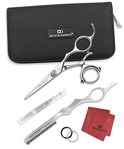 Olivia Garden SwivelCut Professional Hairdressing Shears Intro Case
