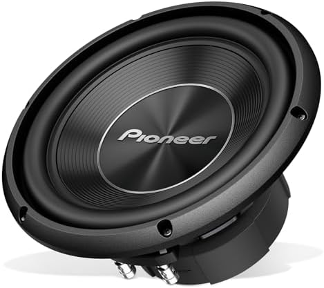 Pioneer TS-A250D4 10” Component Subwoofer,1300 Watts Max Power