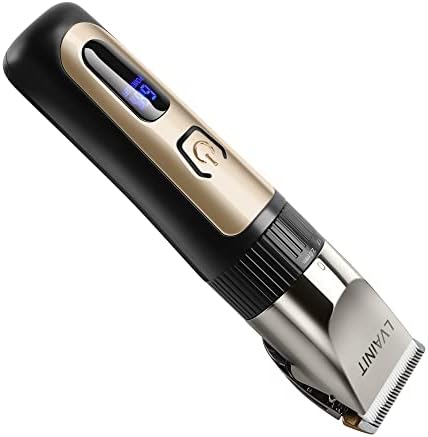 Hair Clippers for Men, Cordless LCD Rechargeable Hair Trimmer Beard Trimmer for Men, Men's Grooming Kit for Hair, Face, Beard, Professional Electric Barber Clippers
