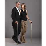 Switch Sticks Walking Cane for Men or Women, Foldable and Adjustable from 32-37 Inches, FSA and HSA Eligible, Engraved Rose Gold