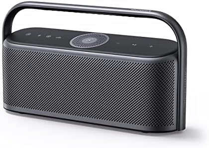 Soundcore Motion X600 Portable Bluetooth Speaker with Wireless Hi-Res Spatial Audio,50W Sound, IPX7 Waterproof, 12H Long Playtime, Pro EQ, Built-in Handle, AUX-in (Renewed)