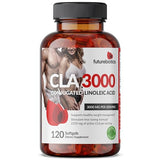 Futurebiotics CLA 3000 Extra High Potency - Non-Stimulating Conjugated Linoleic Acid, Non GMO, 120 Softgels