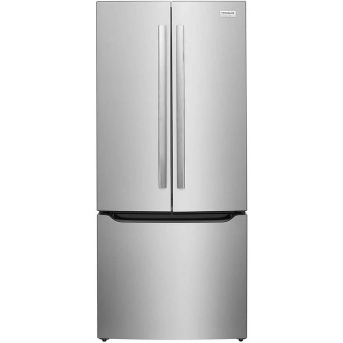 Frigidaire Gallery 30 in. 20 cu. ft. Standard Depth French Door Refrigerator in Stainless Steel with Internal Water Dispenser GRFN2023AF