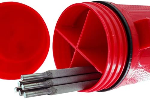 Shark Industries PN-12050 Deluxe Welding Rod Storage Container with Removable Divider