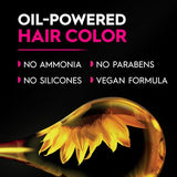 Garnier Olia Hair Color, Oil Powered Ammonia Free Permanent Hair Dye for Long-Lasting Hair Color, 6.65 Intense Red, 2 Hair Dye Kits